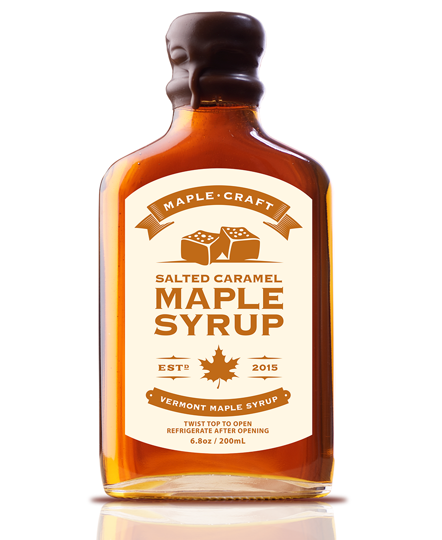 Salted Caramel Maple Craft Syrup - Add 200ml Bottle to Cart for FREE w/$100 Purchase!