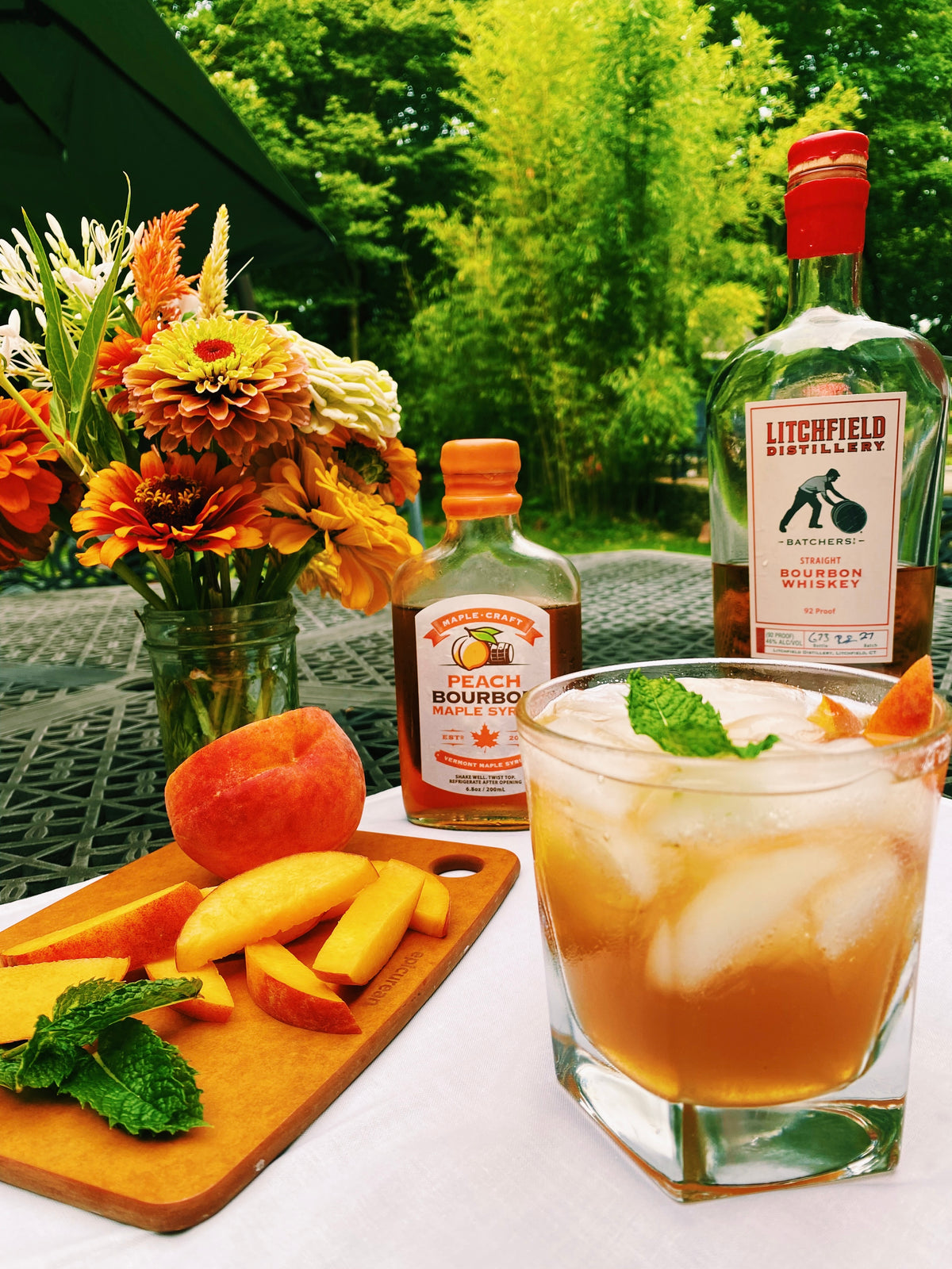 Peach Maple Old Fashioned