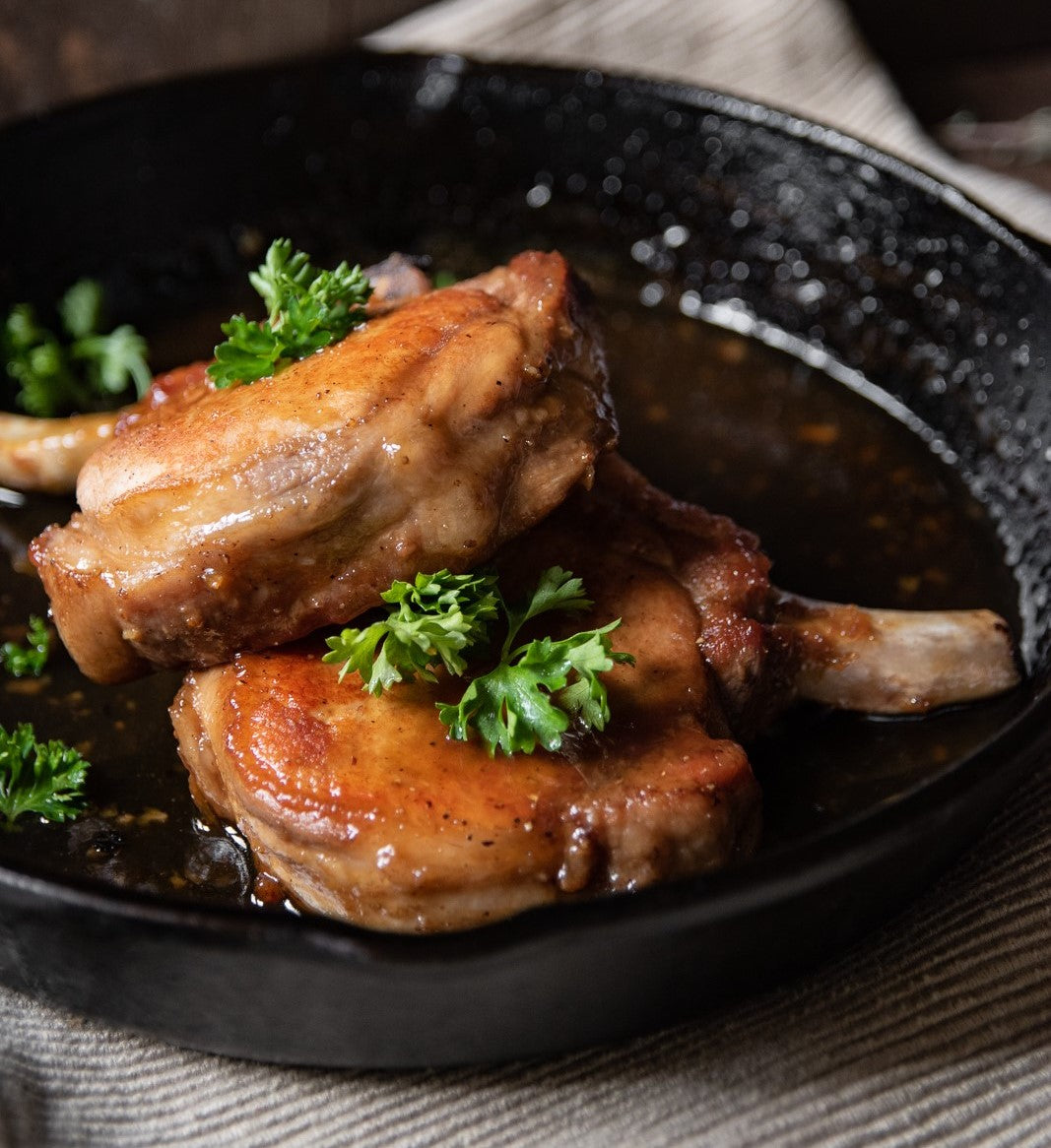 Maple-Crafted Pork Chops