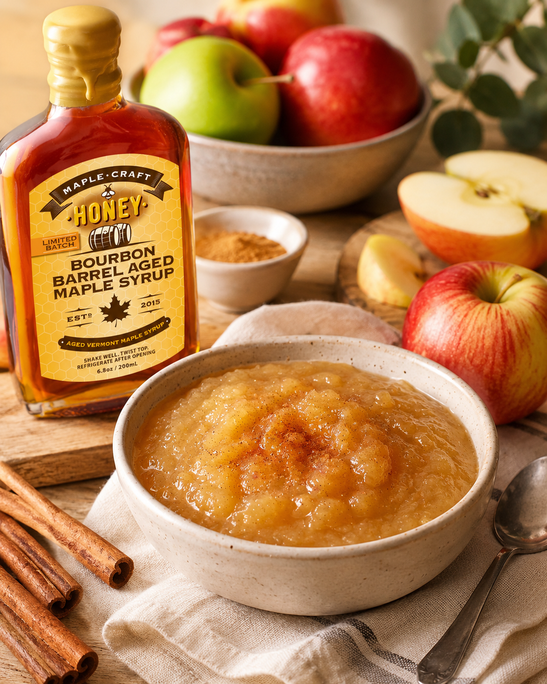 Maple-Crafted Apple Sauce