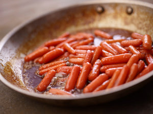 Honey Maple Glazed Baby Carrots