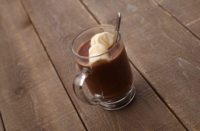 SALTED CARAMEL HOT CHOCOLATE