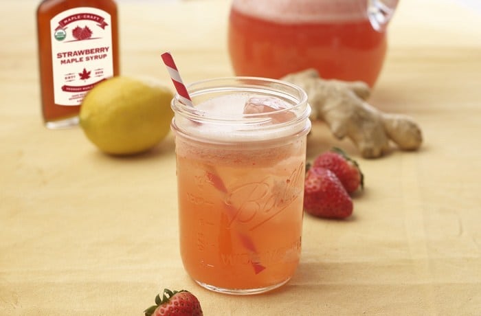 BERRY MAPLE LEMONADE (No Sugar Added)