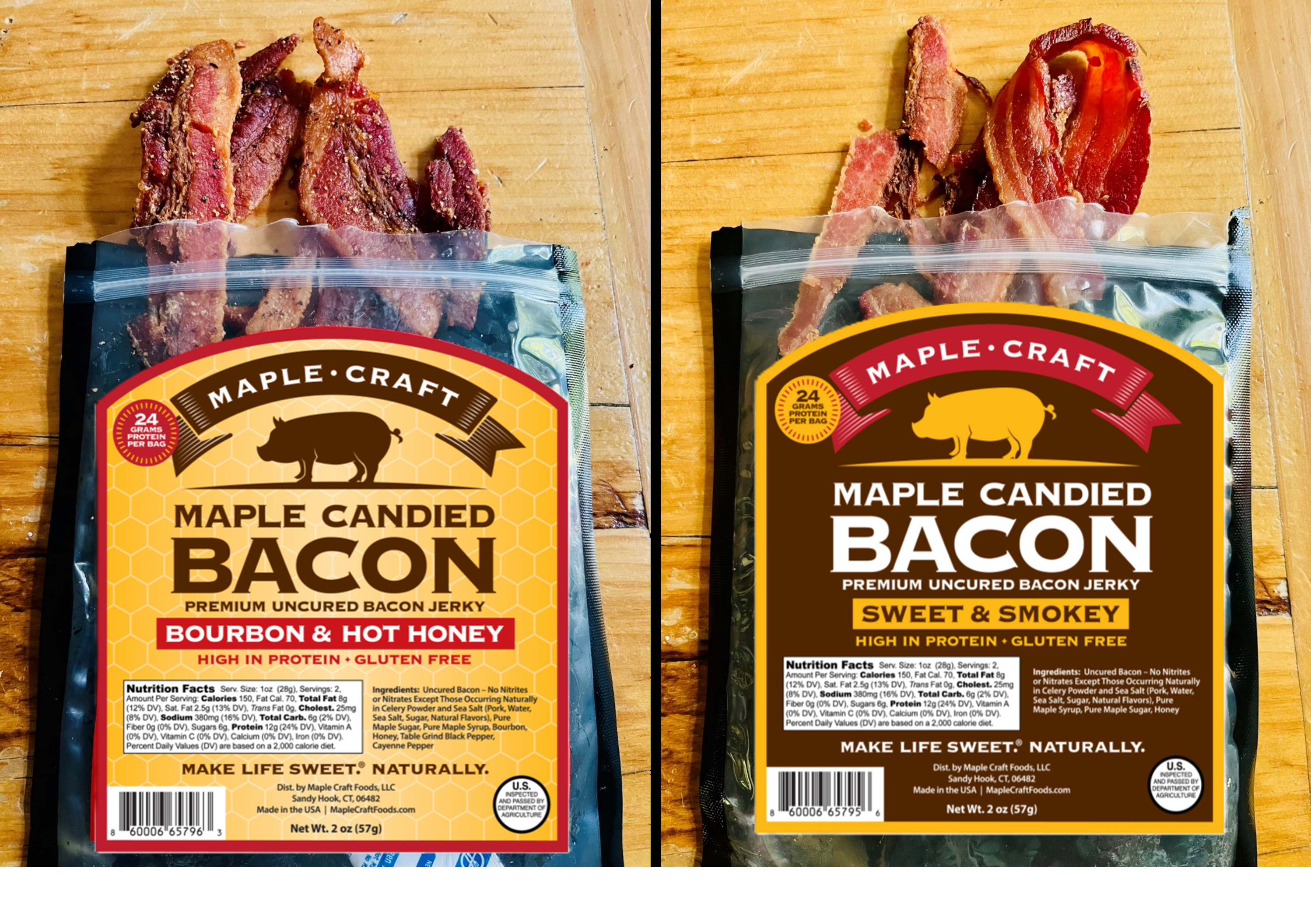 Maple Craft Foods Candy & Cream collection