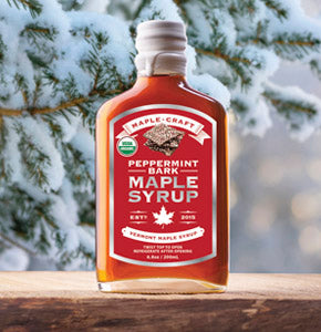 Peppermint Bark Maple Craft Syrup (Organic)