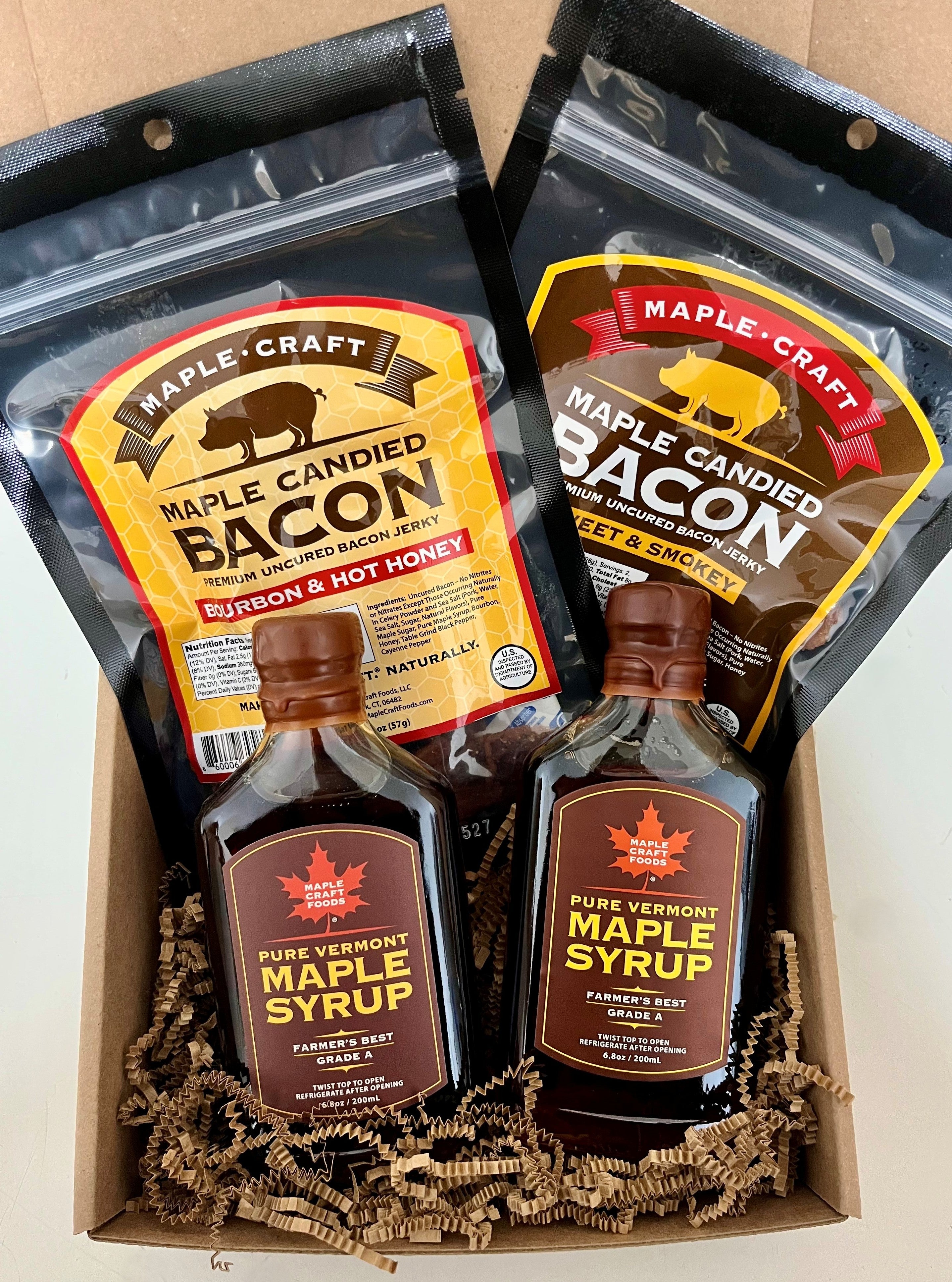 Maple Craft Foods Dad Favorites Gift Box, gift box packaging, view 2
