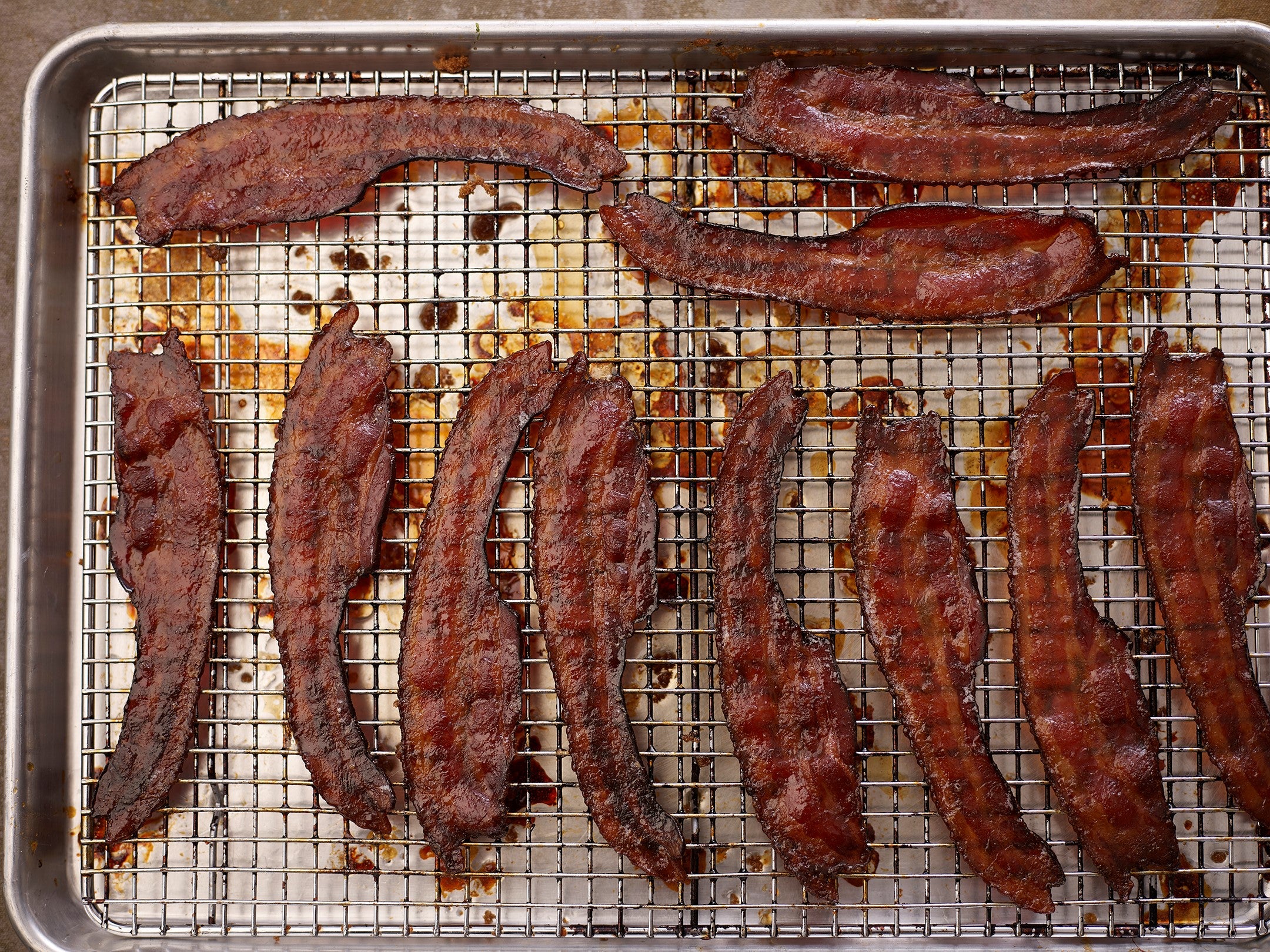 Maple Craft Foods NEW - Maple Candied Bacon Jerky, overhead view