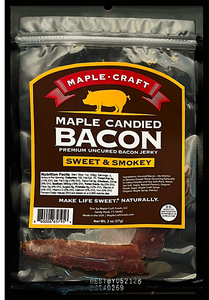 NEW - Maple Candied Bacon Jerky