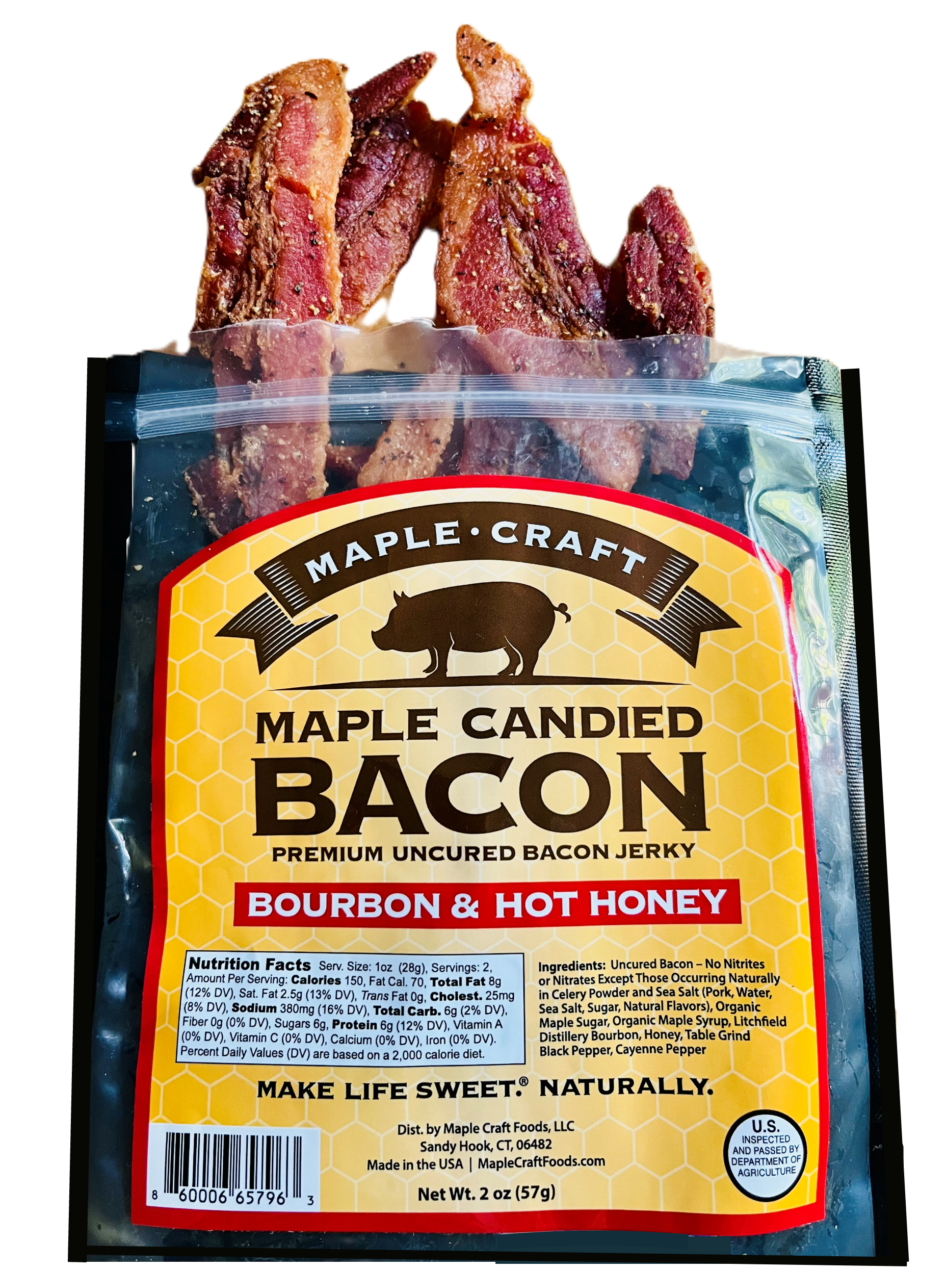 NEW - Maple Candied Bacon Jerky