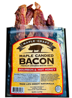 Load image into Gallery viewer, NEW - Maple Candied Bacon Jerky
