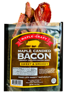 NEW - Maple Candied Bacon Jerky