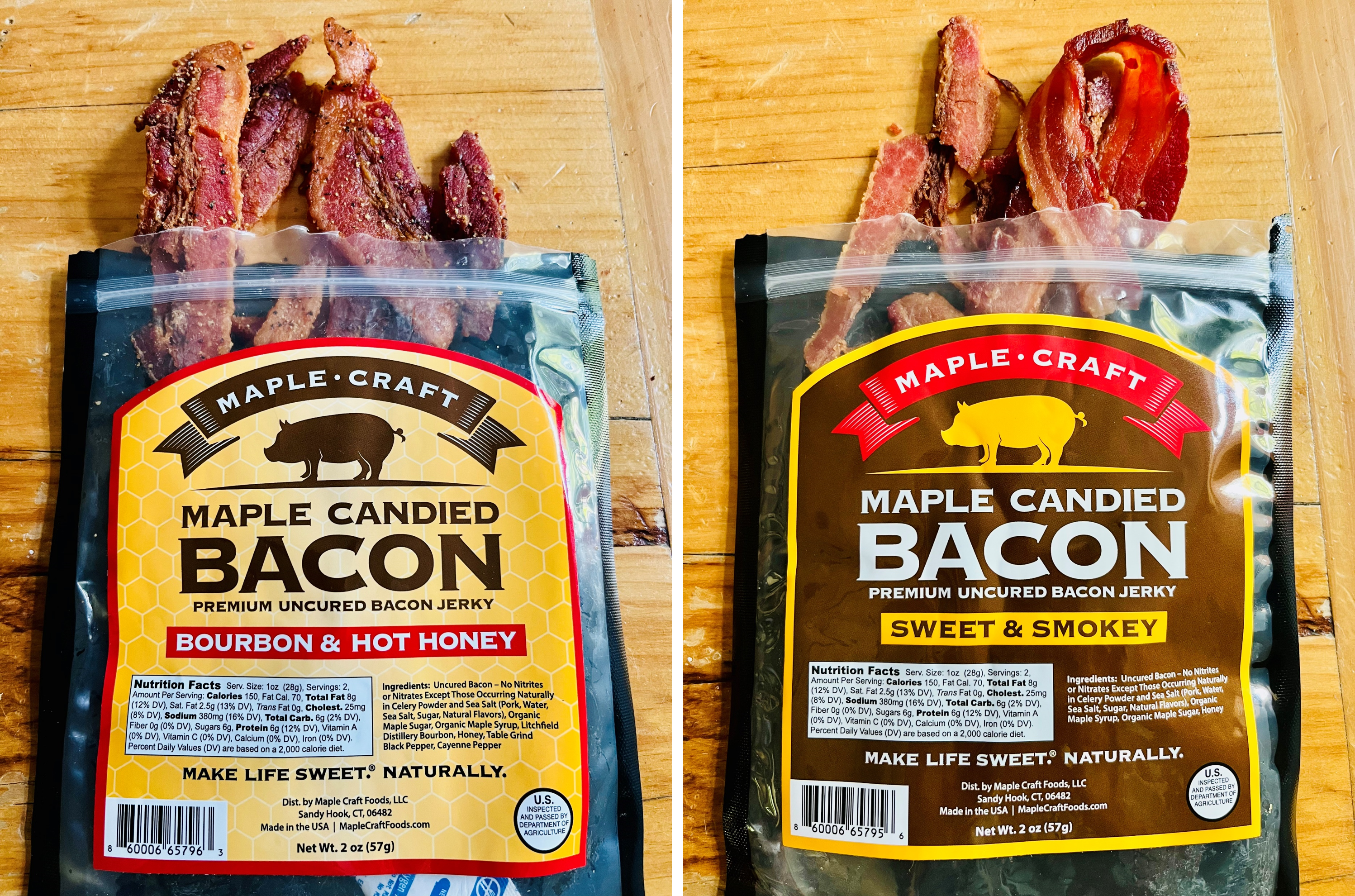 NEW - Maple Candied Bacon Jerky