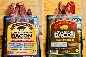 NEW - Maple Candied Bacon Jerky