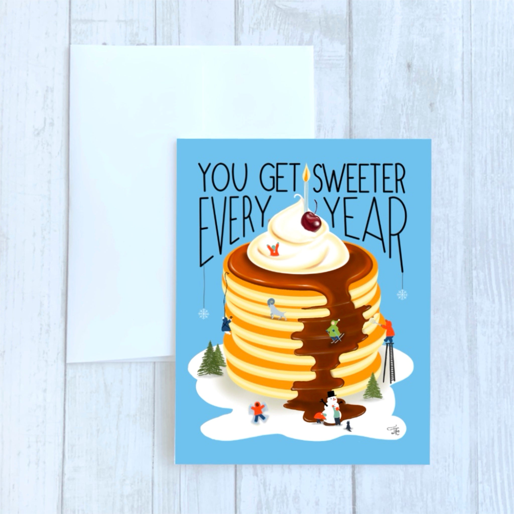 Maple Craft Foods Hand-Written Gift Card, product photo