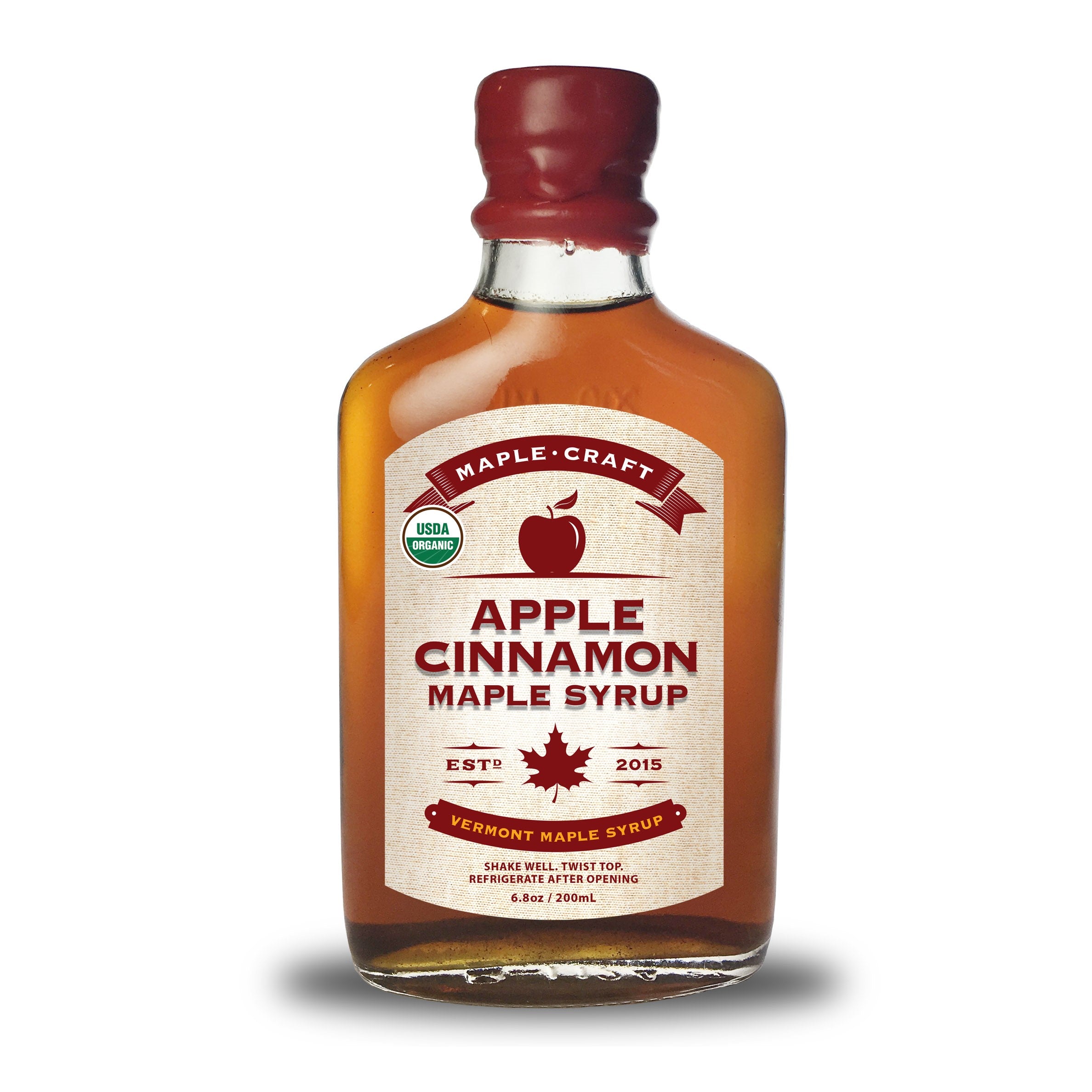 Apple Cinnamon Maple Craft Syrup (Organic)