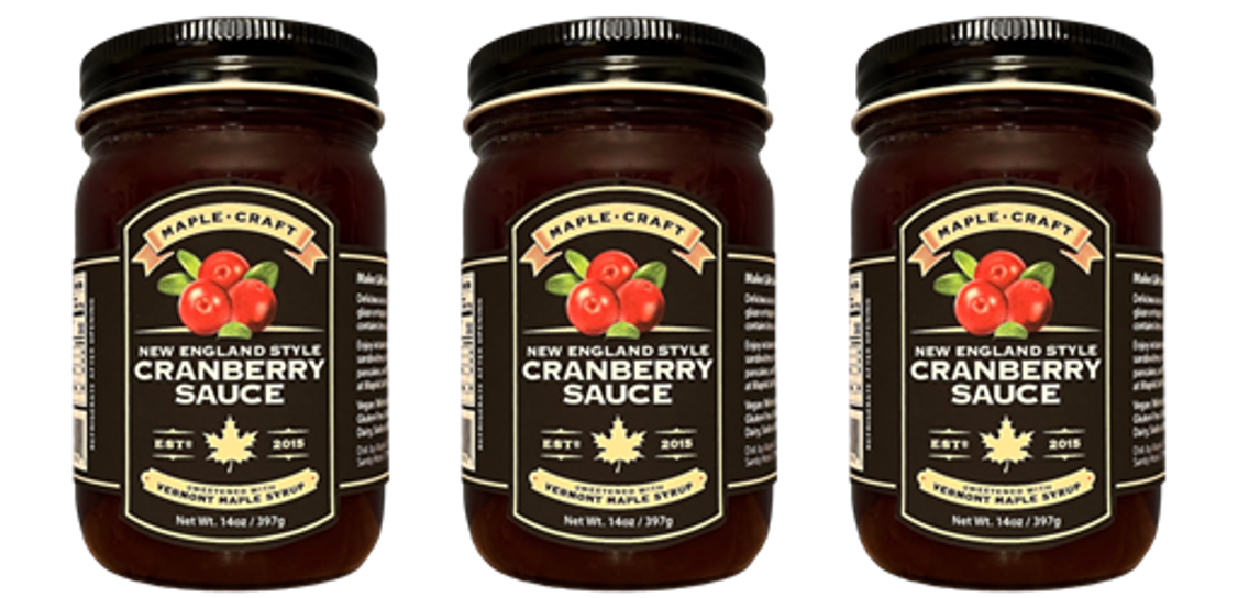 Maple-Crafted Cranberry Sauce