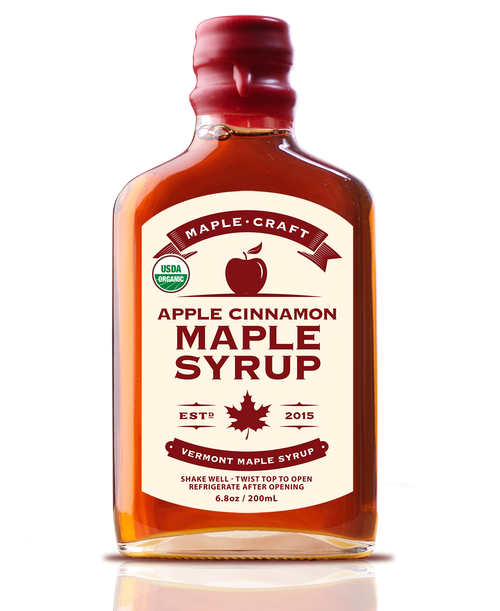 Maple Craft Foods Apple Cinnamon Maple Craft Syrup, product photo