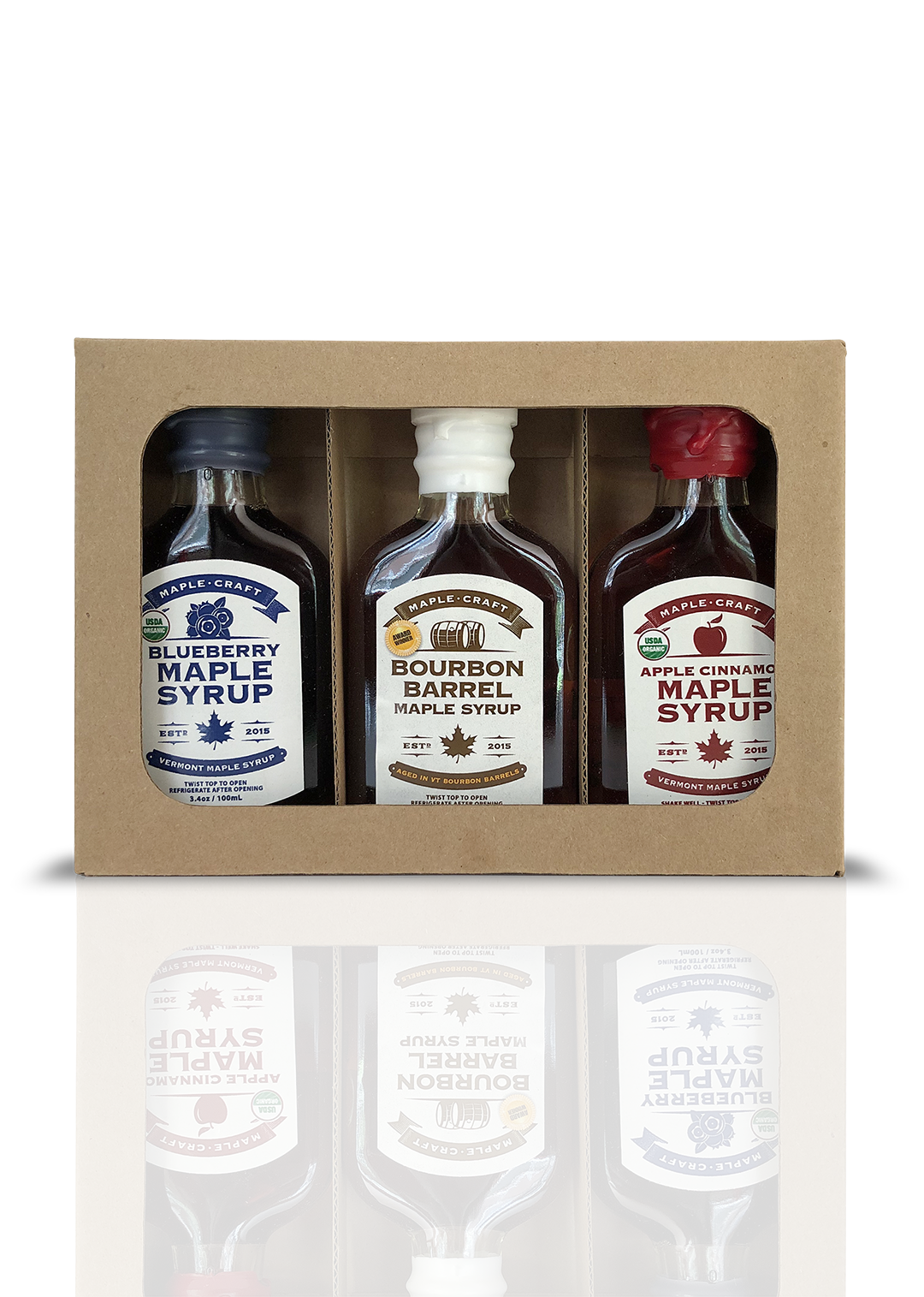 Maple Craft Foods Maple Craft Syrup Sampler Set, product photo