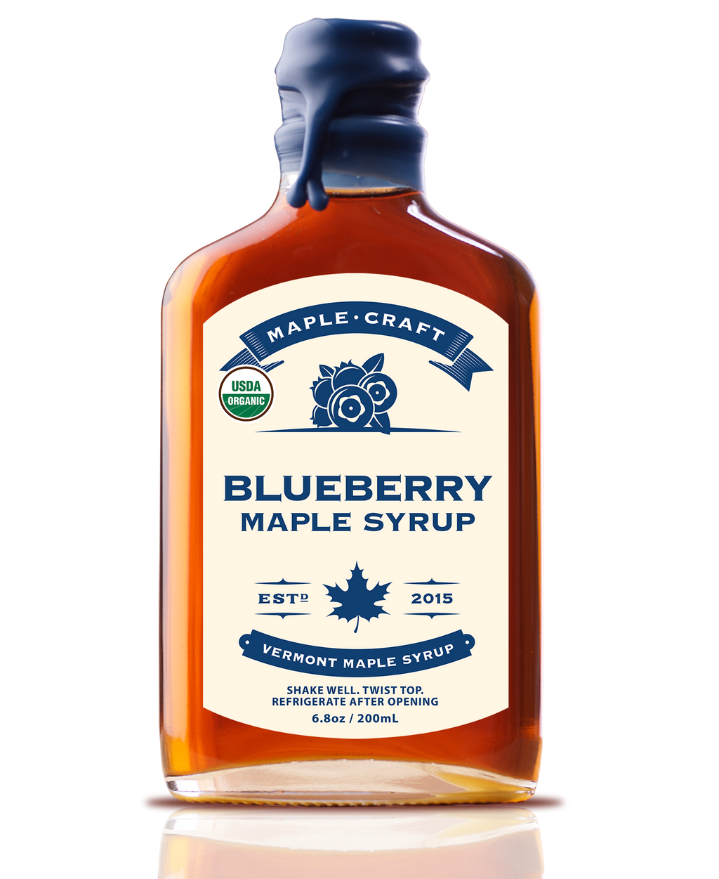 Maple Craft Foods Blueberry Maple Craft Syrup, product photo
