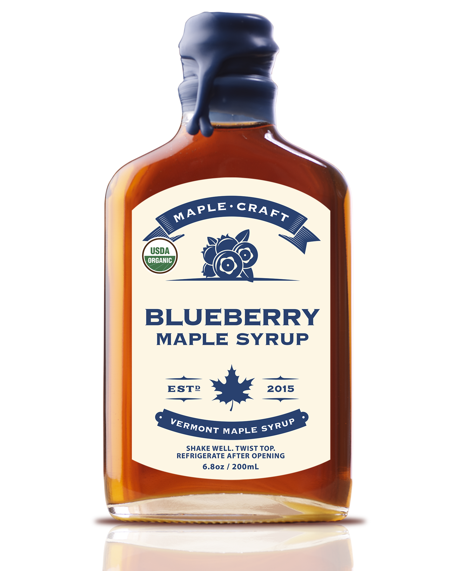 Maple Craft Foods Blueberry Maple Craft Syrup, product photo