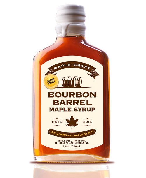 Maple Craft Foods Bourbon Barrel Aged Maple Craft Syrup, product photo