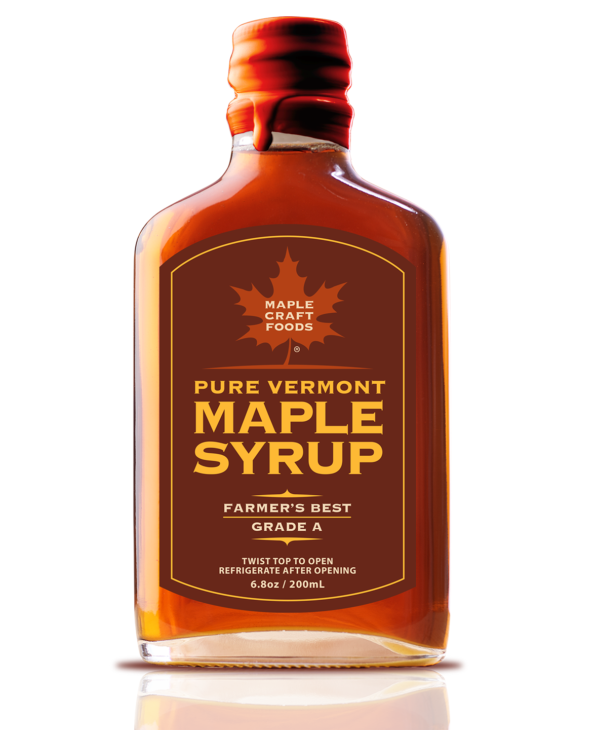 Maple Craft Foods Farmer's Best Pure Vermont Maple Syrup, product photo
