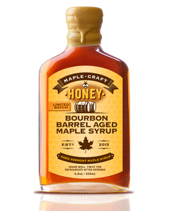 Honey-Infused Bourbon Barrel Aged Maple Craft Syrup