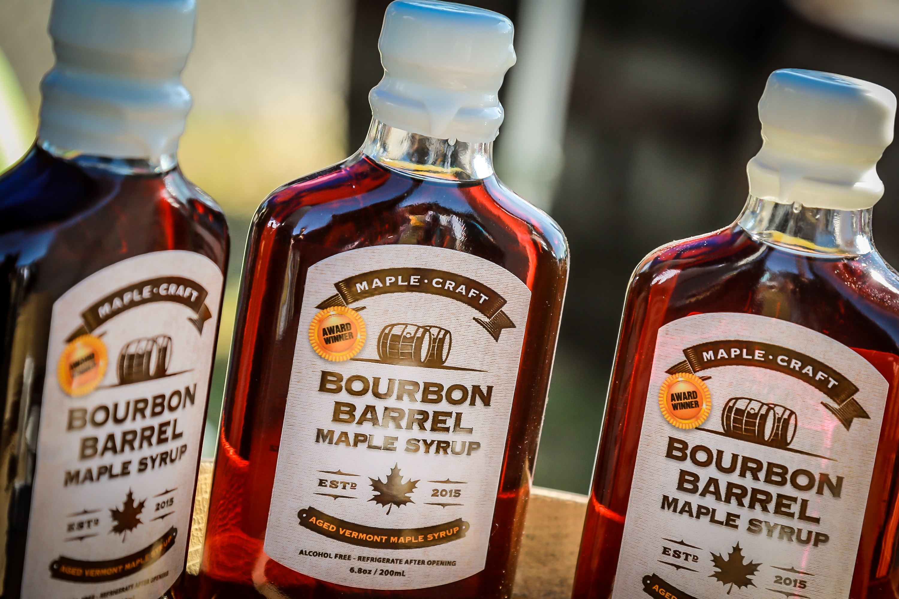 Maple Craft Foods Bourbon Barrel Aged Maple Craft Syrup, alternate view 4