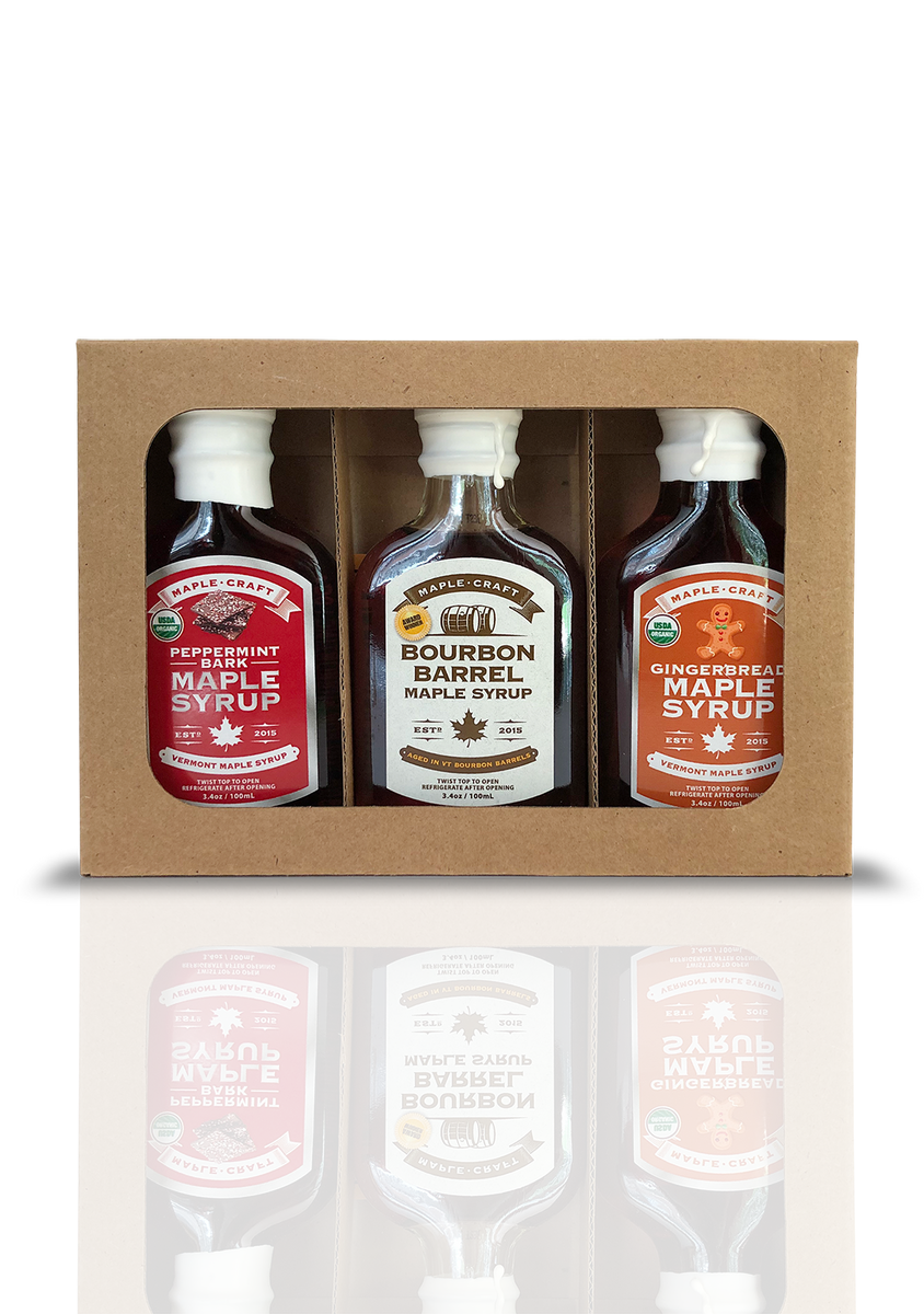 Maple Syrup Float Box Make Life Sweet Maple Syrup Gift Boxes (Sample Sized) – Maple Craft Foods