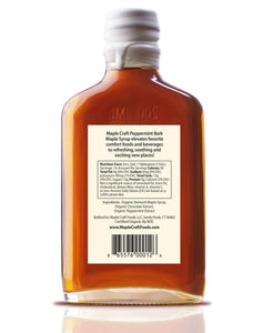 Peppermint Bark Maple Craft Syrup (Organic)