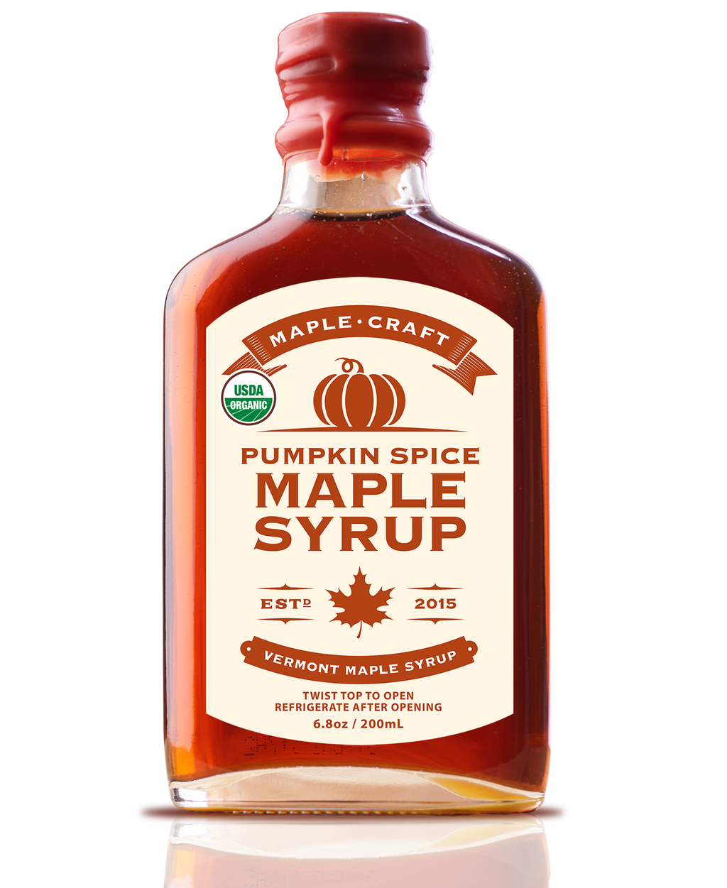 Maple Craft Foods Pumpkin Spice Maple Craft Syrup, product photo