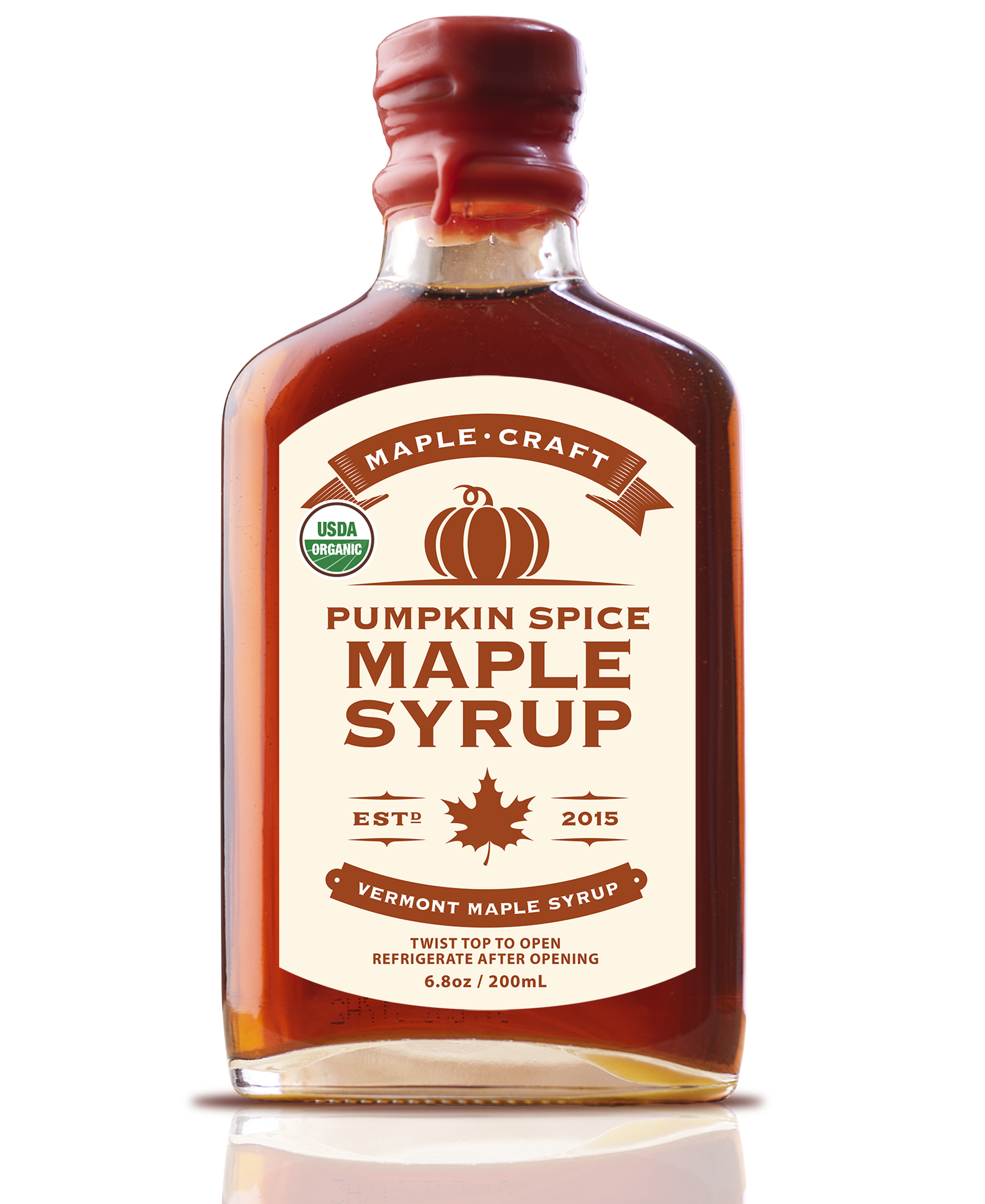 Maple Craft Foods Pumpkin Spice Maple Craft Syrup, product photo