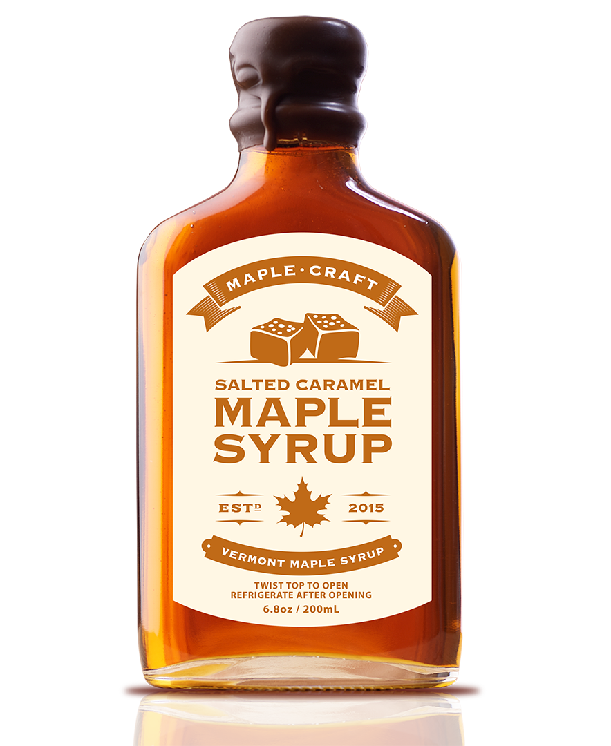 Maple Craft Foods Salted Caramel Maple Craft Syrup, product photo