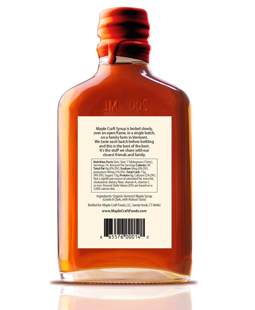 Maple Craft Foods Farmer's Best Pure Vermont Maple Syrup, alternate view 3